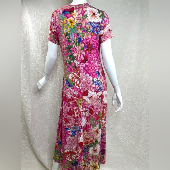 Johnny Was The Janie Favorite Short Sleeve Frame Dress - Picture 5 of 15